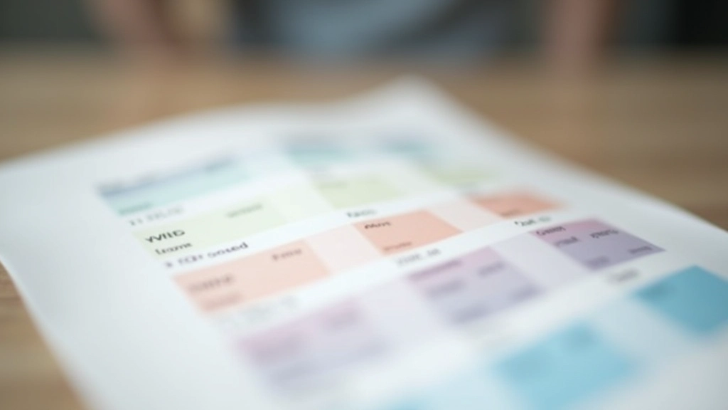 Tabela de comparação mostrando valores hexadecimais de cores em modo claro versus modo escuro, organizado em categorias