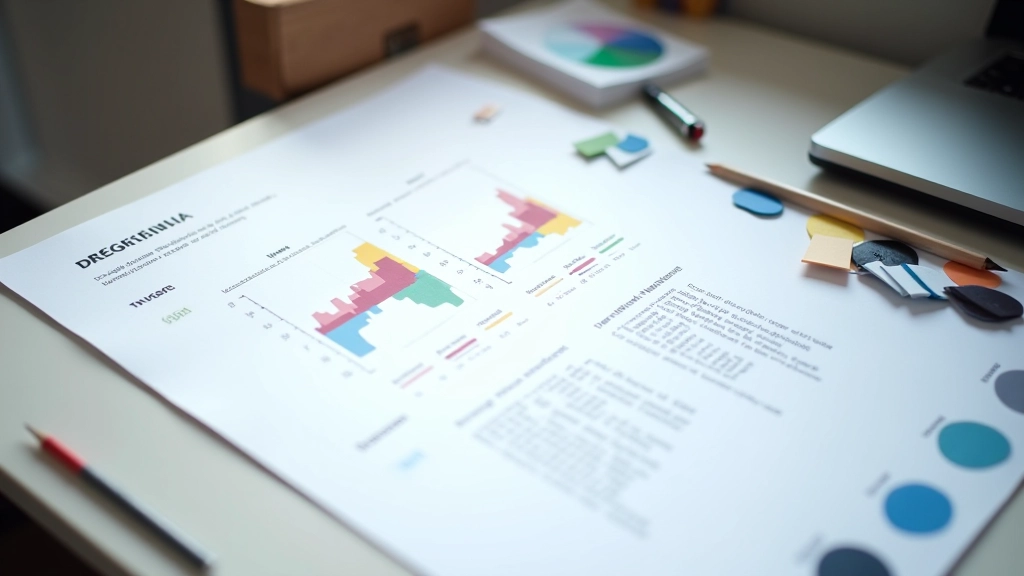 Documento de design mostrando tabela de proporções de contraste WCAG para diferentes níveis de texto