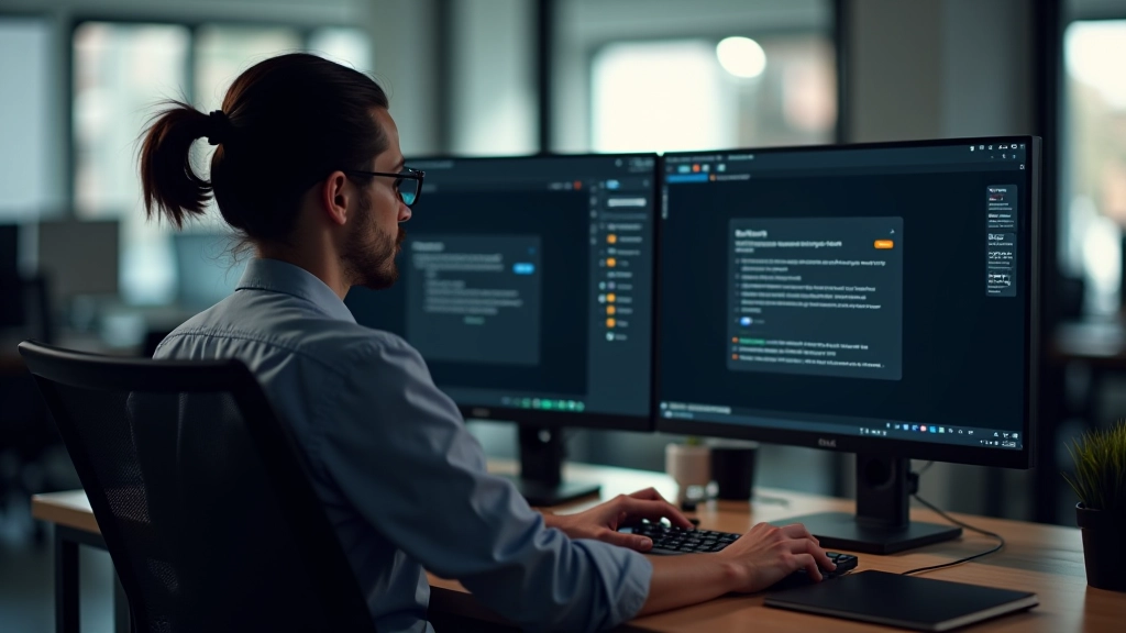 Interface moderna mostrando toggle de modo claro e escuro com contraste visível